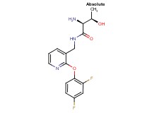 N~1~-{[2-(2,4-difluorophenoxy)pyridin-3-yl]methyl}-L-threoninamide