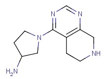 1-(5,6,7,8-tetrahydropyrido[3,4-d]pyrimidin-4-yl)pyrrolidin-3-amine