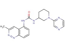 N-(3-methylcinnolin-5-yl)-N'-(1-pyrazin-2-ylpiperidin-3-yl)urea