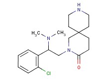 2-[2-(2-chlorophenyl)-2-(dimethylamino)ethyl]-2,9-diazaspiro[5.5]undecan-3-one dihydrochloride