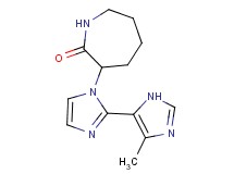 3-(5'-methyl-1H,3'H-2,4'-biimidazol-1-yl)azepan-2-one