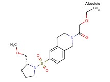 2-(ethoxyacetyl)-6-{[(2R)-2-(methoxymethyl)pyrrolidin-1-yl]sulfonyl}-1,2,3,4-tetrahydroisoquinoline