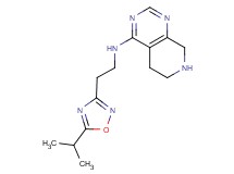 N-[2-(5-isopropyl-1,2,4-oxadiazol-3-yl)ethyl]-5,6,7,8-tetrahydropyrido[3,4-d]pyrimidin-4-amine