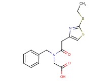 (benzyl{[2-(ethylthio)-1,3-thiazol-4-yl]acetyl}amino)acetic acid