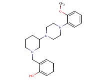 2-({3-[4-(2-methoxyphenyl)-1-piperazinyl]-1-piperidinyl}methyl)phenol