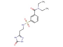 N,N-diethyl-3-({[2-(5-oxo-4,5-dihydro-1H-1,2,4-triazol-3-yl)ethyl]amino}sulfonyl)benzamide