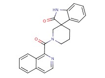 1'-(isoquinolin-1-ylcarbonyl)spiro[indole-3,3'-piperidin]-2(1H)-one