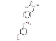 3-{[isopropyl(methyl)amino]methyl}-N-(3-methoxyphenyl)benzamide