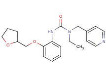 N-ethyl-N-(pyridin-4-ylmethyl)-N'-[2-(tetrahydrofuran-2-ylmethoxy)phenyl]urea