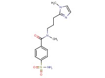 4-(aminosulfonyl)-N-methyl-N-[3-(1-methyl-1H-imidazol-2-yl)propyl]benzamide