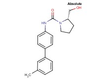 (2S)-2-(hydroxymethyl)-N-(3'-methylbiphenyl-4-yl)pyrrolidine-1-carboxamide