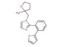 2-[2-(2-furyl)phenyl]-1-[(2-methyltetrahydrofuran-2-yl)methyl]-1H-imidazole