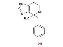 4-[(4-methyl-4,5,6,7-tetrahydro-1H-imidazo[4,5-c]pyridin-4-yl)methyl]phenol