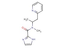 N-methyl-N-(1-methyl-2-pyridin-2-ylethyl)-1H-imidazole-2-carboxamide