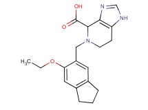5-[(6-ethoxy-2,3-dihydro-1H-inden-5-yl)methyl]-4,5,6,7-tetrahydro-1H-imidazo[4,5-c]pyridine-4-carboxylic acid