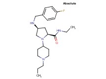 (4S)-N-ethyl-4-[(4-fluorobenzyl)amino]-1-(1-propyl-4-piperidinyl)-L-prolinamide