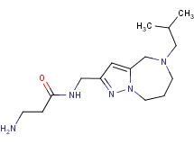 N~1~-[(5-isobutyl-5,6,7,8-tetrahydro-4H-pyrazolo[1,5-a][1,4]diazepin-2-yl)methyl]-beta-alaninamide