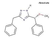 3-benzyl-5-[(R)-methoxy(phenyl)methyl]-1H-1,2,4-triazole