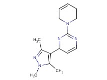 2-(3,6-dihydropyridin-1(2H)-yl)-4-(1,3,5-trimethyl-1H-pyrazol-4-yl)pyrimidine