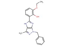 2-(1-benzyl-3-methyl-1,4-dihydroimidazo[4,5-c]pyrazol-5-yl)-6-ethoxyphenol