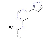 N-isopropyl-6-(1H-pyrazol-3-yl)pyrimidin-4-amine