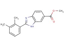 methyl 2-(2,3-dimethylphenyl)-1H-benzimidazole-6-carboxylate