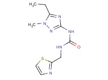 N-(5-ethyl-1-methyl-1H-1,2,4-triazol-3-yl)-N'-(1,3-thiazol-2-ylmethyl)urea