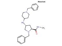(4R)-1-benzyl-4-[(1-benzyl-4-piperidinyl)amino]-N-methyl-L-prolinamide