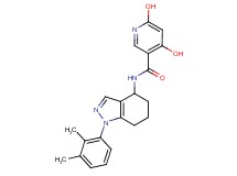 N-[1-(2,3-dimethylphenyl)-4,5,6,7-tetrahydro-1H-indazol-4-yl]-4,6-dihydroxynicotinamide