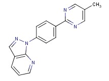 1-[4-(5-methylpyrimidin-2-yl)phenyl]-1H-pyrazolo[3,4-b]pyridine