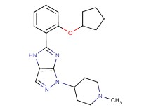 5-[2-(cyclopentyloxy)phenyl]-1-(1-methyl-4-piperidinyl)-1,4-dihydroimidazo[4,5-c]pyrazole