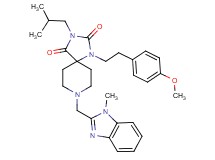 3-isobutyl-1-[2-(4-methoxyphenyl)ethyl]-8-[(1-methyl-1H-benzimidazol-2-yl)methyl]-1,3,8-triazaspiro[4.5]decane-2,4-dione