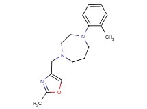 1-[(2-methyl-1,3-oxazol-4-yl)methyl]-4-(2-methylphenyl)-1,4-diazepane