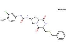N-{(3R,7S,8aS)-3-[(benzylthio)methyl]-1,4-dioxooctahydropyrrolo[1,2-a]pyrazin-7-yl}-N'-(3-chloro-4-methylphenyl)urea