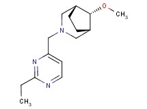 (8-syn)-3-[(2-ethylpyrimidin-4-yl)methyl]-8-methoxy-3-azabicyclo[3.2.1]octane