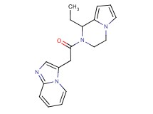 3-[2-(1-ethyl-3,4-dihydropyrrolo[1,2-a]pyrazin-2(1H)-yl)-2-oxoethyl]imidazo[1,2-a]pyridine