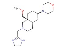 (4aR*,6R*,8aS*)-2-(1H-imidazol-2-ylmethyl)-8a-(methoxymethyl)-6-(4-morpholinyl)decahydroisoquinoline