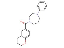 1-(3,4-dihydro-2H-chromen-6-ylcarbonyl)-4-phenyl-1,4-diazepane