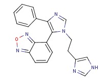 4-{1-[2-(1H-imidazol-4-yl)ethyl]-4-phenyl-1H-imidazol-5-yl}-2,1,3-benzoxadiazole