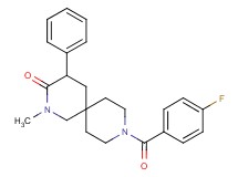 9-(4-fluorobenzoyl)-2-methyl-4-phenyl-2,9-diazaspiro[5.5]undecan-3-one