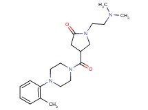 1-[2-(dimethylamino)ethyl]-4-{[4-(2-methylphenyl)piperazin-1-yl]carbonyl}pyrrolidin-2-one