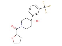 1-(tetrahydro-2-furanylcarbonyl)-4-[3-(trifluoromethyl)phenyl]-4-piperidinol