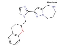 2-{1-[(2R)-3,4-dihydro-2H-chromen-2-ylmethyl]-1H-imidazol-2-yl}-5,6,7,8-tetrahydro-4H-pyrazolo[1,5-a][1,4]diazepine dihydrochloride