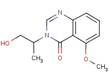 3-(2-hydroxy-1-methylethyl)-5-methoxyquinazolin-4(3H)-one