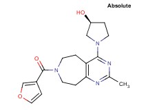 (3S)-1-[7-(3-furoyl)-2-methyl-6,7,8,9-tetrahydro-5H-pyrimido[4,5-d]azepin-4-yl]pyrrolidin-3-ol