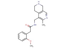 2-(2-methoxyphenyl)-N-[(3-methyl-5,6,7,8-tetrahydro-2,7-naphthyridin-4-yl)methyl]acetamide