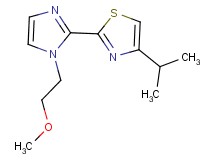 4-isopropyl-2-[1-(2-methoxyethyl)-1H-imidazol-2-yl]-1,3-thiazole