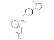 1-{1-[2-(6-methyl-3,4-dihydroquinolin-1(2H)-yl)-2-oxoethyl]piperidin-4-yl}pyrrolidin-2-one
