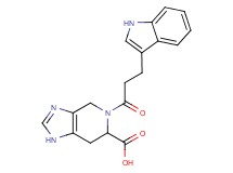 5-[3-(1H-indol-3-yl)propanoyl]-4,5,6,7-tetrahydro-1H-imidazo[4,5-c]pyridine-6-carboxylic acid