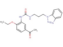 N-(5-acetyl-2-ethoxyphenyl)-N'-[3-(1H-1,2,3-benzotriazol-1-yl)propyl]urea